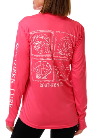 Thumbnail 3: Southern Lure Women's Long Sleeve UPF Top 