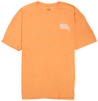 Thumbnail 3: REEL LEGENDS Men's Short Sleeve Graphic Logo Tee 