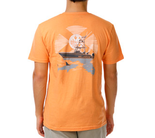 Thumbnail 2: REEL LEGENDS Men's Short Sleeve Graphic Logo Tee 