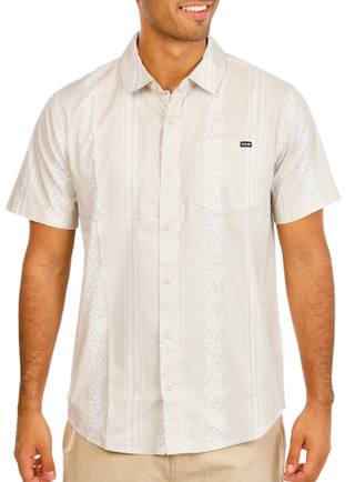 Thumbnail 1: Hurley Men's Short Sleeve Button Down Shirt 