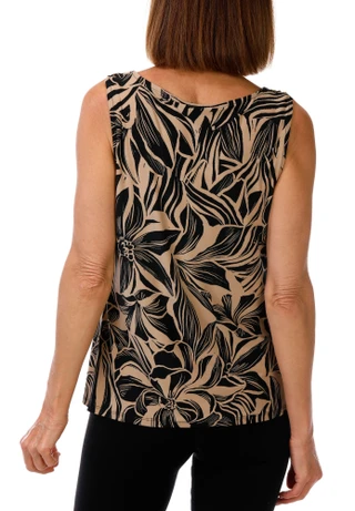 Thumbnail 3: NINE WEST Women's Sleeveless Cowl Neck Top 