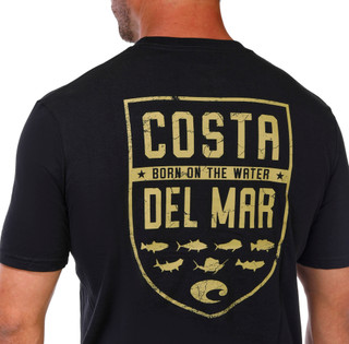 Thumbnail 3: COSTA Men's Short Sleeve Graphic Logo Tee 