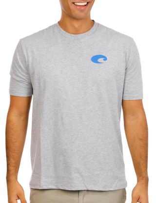 Thumbnail 5: COSTA Men's Short Sleeve Graphic Logo Tee 
