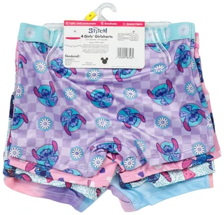 Thumbnail 2: Disney Girls 4 Pk Character Print Girlshorts 