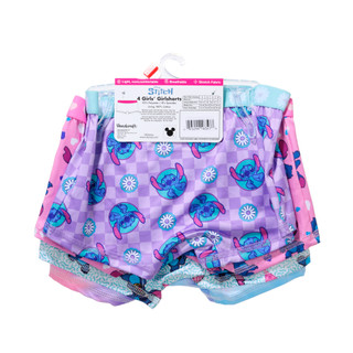 Thumbnail 4: Disney Girls 4 Pk Stitch Girlshorts Underwear 