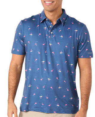 Thumbnail 1: CHAPS Men's Print Performance Polo Shirt 