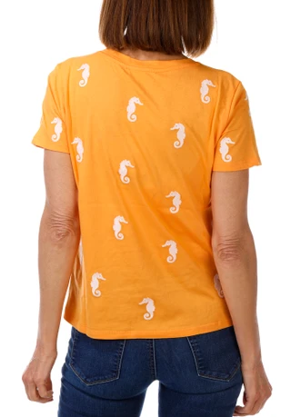 Thumbnail 2: Philosophy Petite Embroidered Short Sleeve Top 