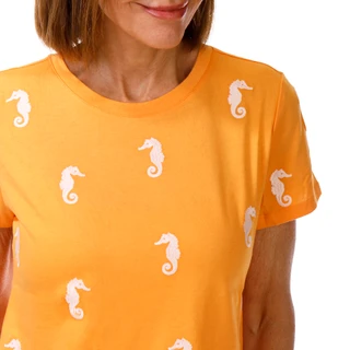 Thumbnail 3: Philosophy Petite Embroidered Short Sleeve Top 