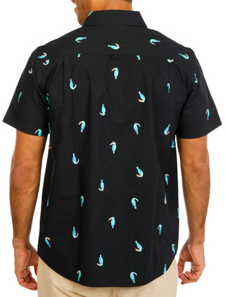 Thumbnail 3: Hurley Men's Toucan Button Down Shirt 