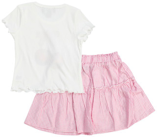 Thumbnail 2: Amy Byer Little Girls 2 Pc Shorts Set 