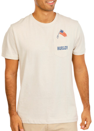 Thumbnail 2: Hurley Men's Liberty Reaper Pocket T-Shirt 