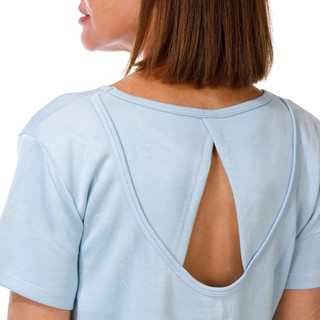 Thumbnail 2: Jessica Simpson Women's Active Soft Sculpt Criss Cross Back Tee 