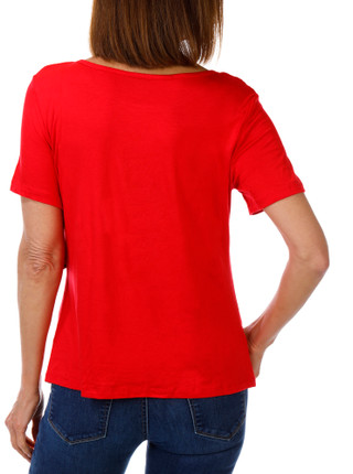 Thumbnail 2: ILU Women's Short Sleeve Embellished Top 