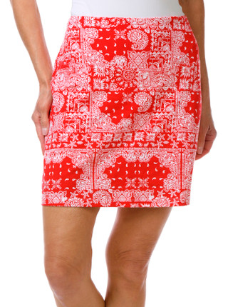 Thumbnail 1: Teez-Her Petite Paisley Print Skort 