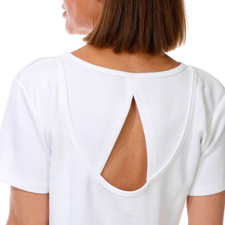 Thumbnail 2: Jessica Simpson Women's Active Soft Sculpt Criss Cross Back Tee 