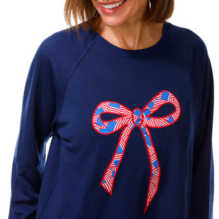 Thumbnail 2: Philosophy Women's Long Sleeve Embroidered Sweatshirt 