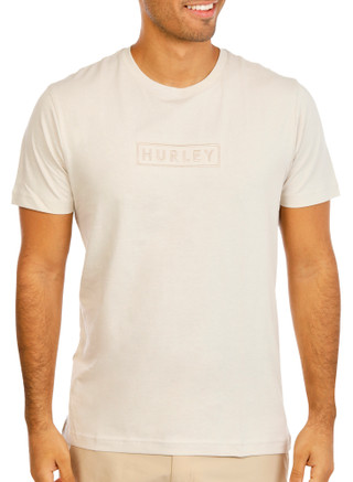 Thumbnail 1: Hurley Men's Embroidered Boxed Logo T-Shirt 