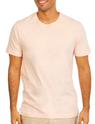 Thumbnail 1: Hurley Men's Short Sleeve Embroidered Boxed Logo Shirt 
