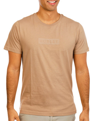 Thumbnail 1: Hurley Men's Short Sleeve Boxed Logo Shirt 