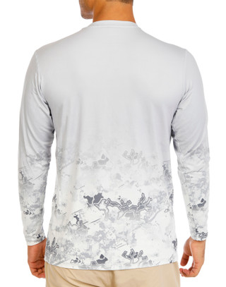 Thumbnail 3: TRUE TIMBER Men's Long Sleeve Performance UPF Shirt 