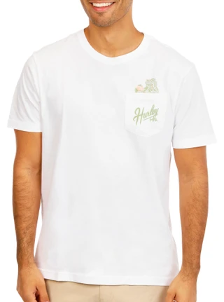 Thumbnail 1: Hurley Men's Lounge Lizard Pocket T-Shirt 