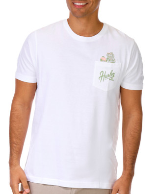 Thumbnail 2: Hurley Men's Lounge Lizard Pocket T-Shirt 