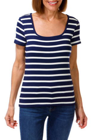 Thumbnail 1: Cyrus Women's Square Neck Top 