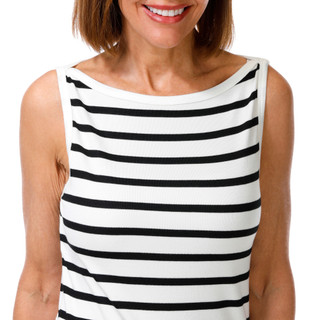 Thumbnail 3: Cyrus Women's Boat Neck Tank 