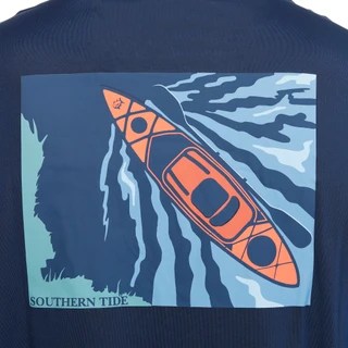 Thumbnail 4: Southern Tide Men's Long Sleeve Kayak Performance Shirt 