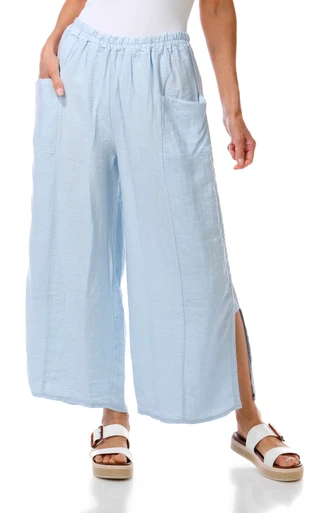 Thumbnail 1: Cristina Vergani Women's Linen Pants 