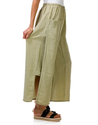 Thumbnail 2: Cristina Vergani Women's Linen Pants 