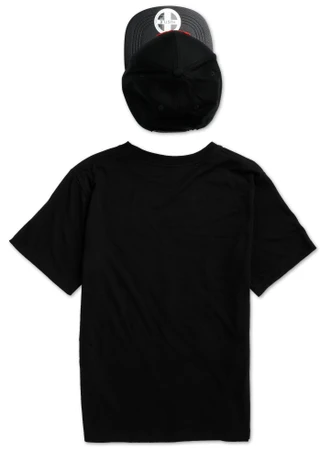 Thumbnail 3: OG Hustle  Boys 2 Pc GOAT 23 Flames Tee with Cap 