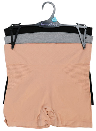 Thumbnail 1: Carrie Amber Women's 3 Pc Shapewear Shorts  