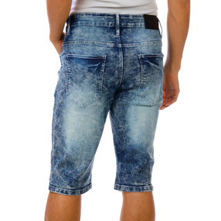Thumbnail 2: Retro & Stitch Men's Denim Shorts  