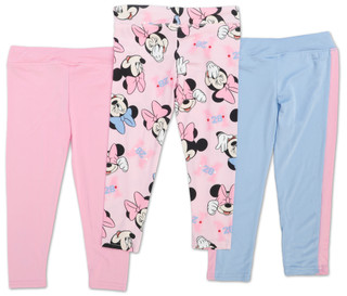 Thumbnail 2: Disney Little Girls 3 Pk Leggings  