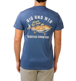 Thumbnail 1: Rig Water Performance  Men's Outdoor Fishing Performance Tee  