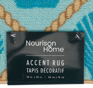 Thumbnail 2: Nourison 18x30 Welcome Sea Shell Accent Rug 