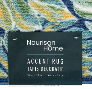 Thumbnail 2: Nourison 18x30 Palm Leaves Accent Rug 