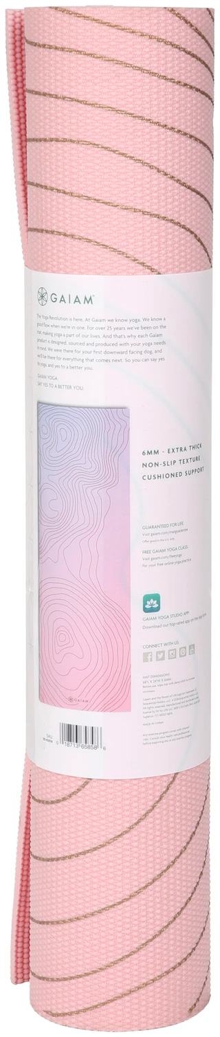 Thumbnail 2: GAIAM 6 MM Premium Yoga Mat 