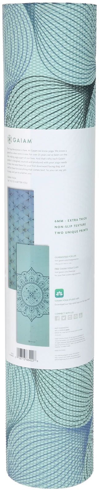 Thumbnail 2: GAIAM 6 MM Reversible Yoga Mat 
