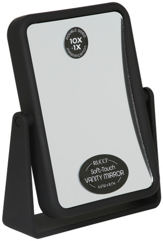 Thumbnail 1: RUCCI 10X Soft-Touch Vanity Mirror 