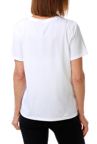 Thumbnail 2: Skechers Women's Active Pima V-Neck Tee 