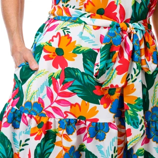 Thumbnail 4: Eliza J Women's Sleeveless Botanical Garden Dress 