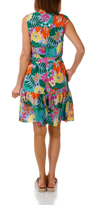 Thumbnail 2: Eliza J Women's Sleeveless Ruffle Hem Dress 