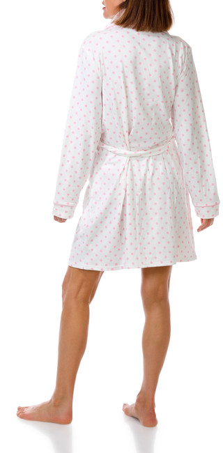 Thumbnail 2: Laura Ashley Women's Polka Dot Robe 