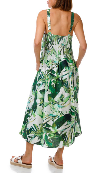 Thumbnail 3: MELLODAY Women's Sleeveless Midi Dress 