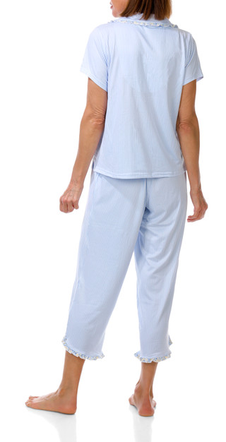 Thumbnail 7: Laura Ashley Women's 2 Pc Pajama Pants Set 