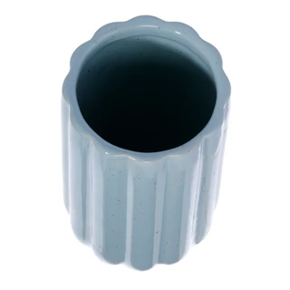 Thumbnail 3: 10 Strawberry Street 10 In Slim Blue Pumpkin Canister 