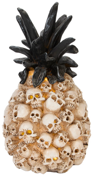 Thumbnail 1: Magical Season 10 In Resin Light Up Pineapple Skull  
