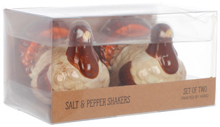 Thumbnail 2: Boston Warehouse Ceramic Turkey Salt & Pepper Shakers 